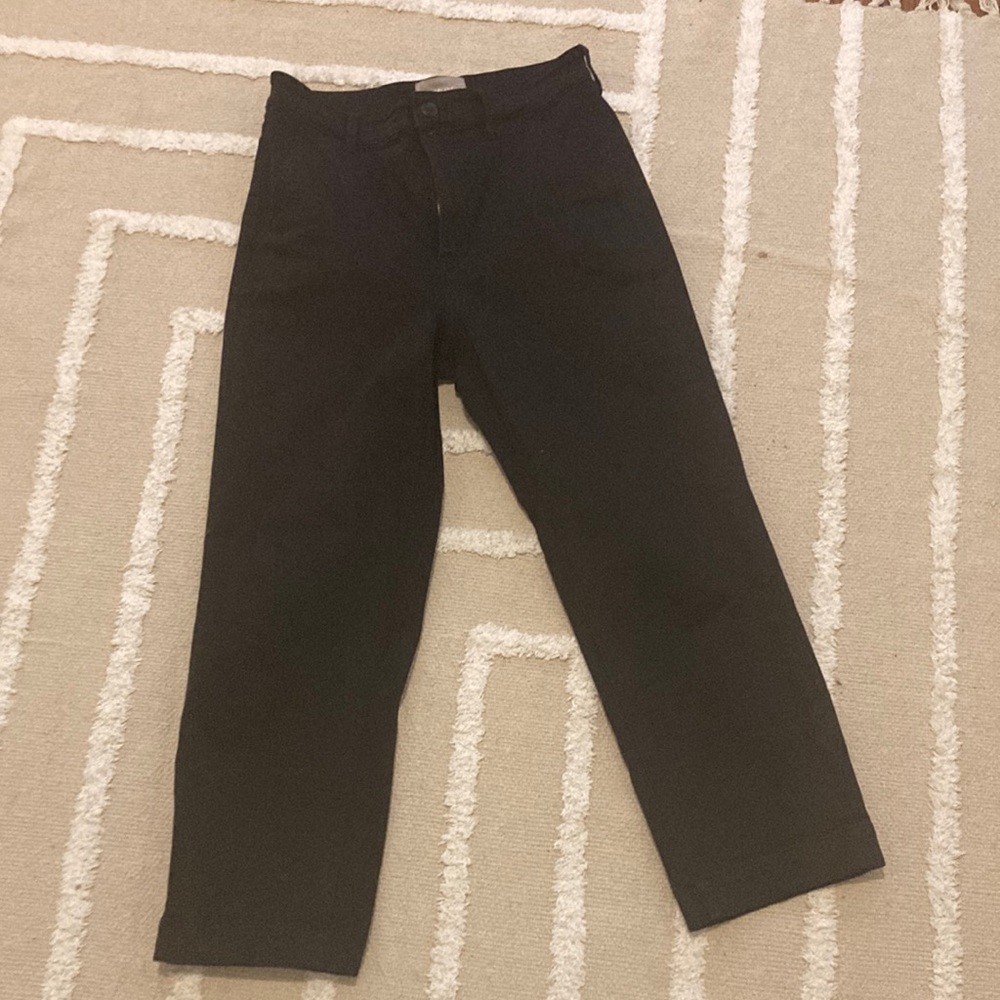 Everlane straight leg crop pant